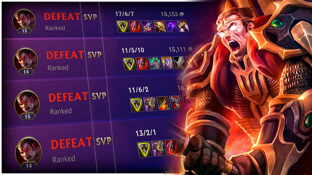 Impossible to Win With These Teams!!! || Gameplays Darius Wild Rift
