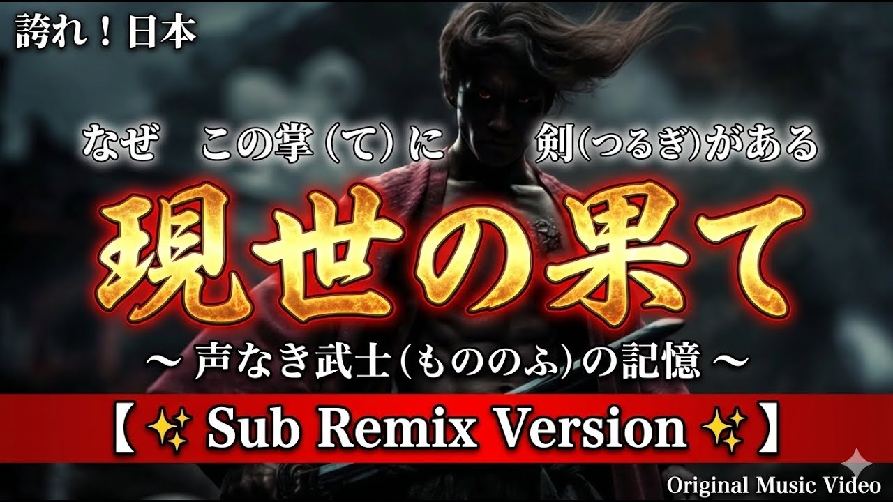 【武士の記憶】声なき魂の叫び 〜✨現世（うつしよ）の果て 〜　声なき武士（もののふ）の記憶　～＋Sub Remix Version