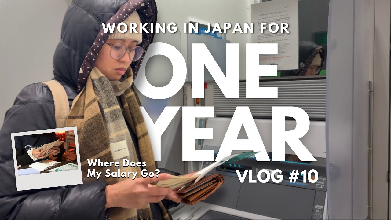 1 Year Working in Japan | How Much I Earn This Month