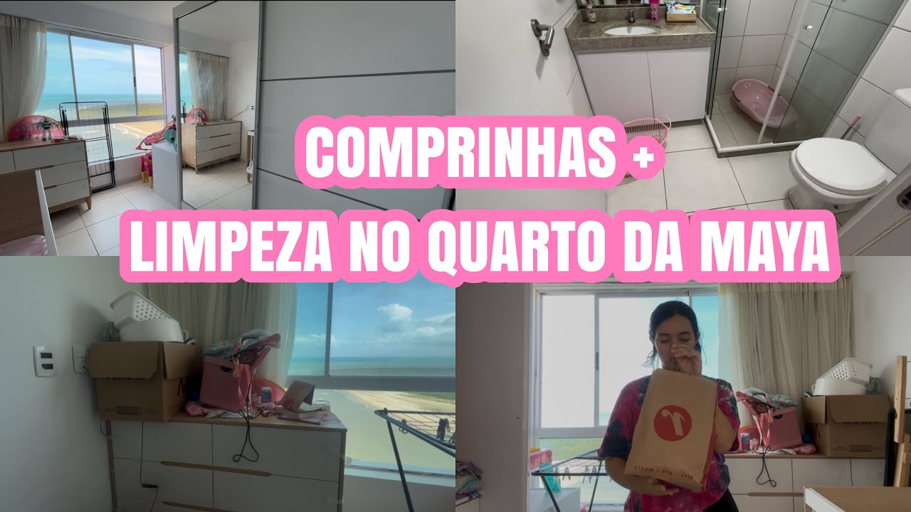 COMPRINHAS + ORGANIZAÇÃO DO QUARTO 