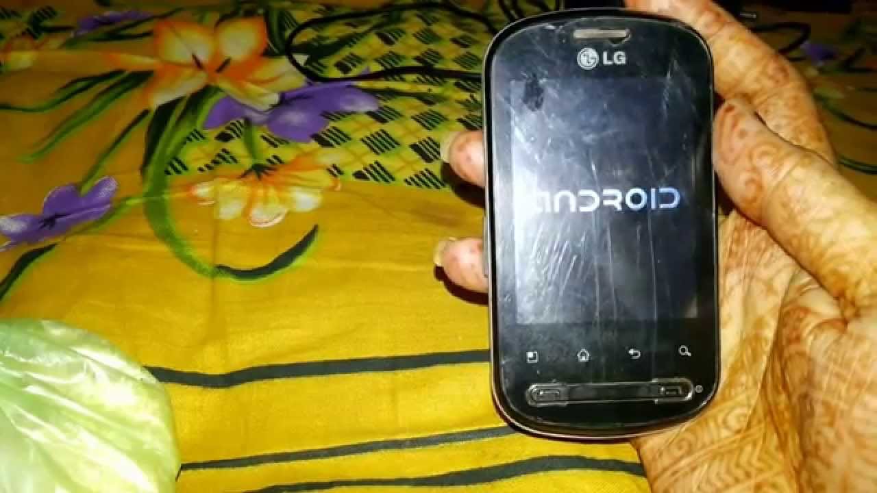 Lg p350 hard reset