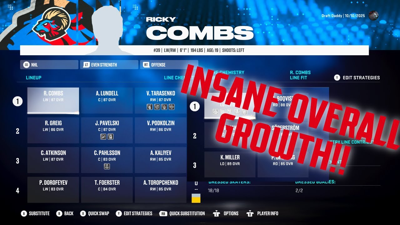 NEW FRANCHISE FEATURE IS OP!! - NHL 25