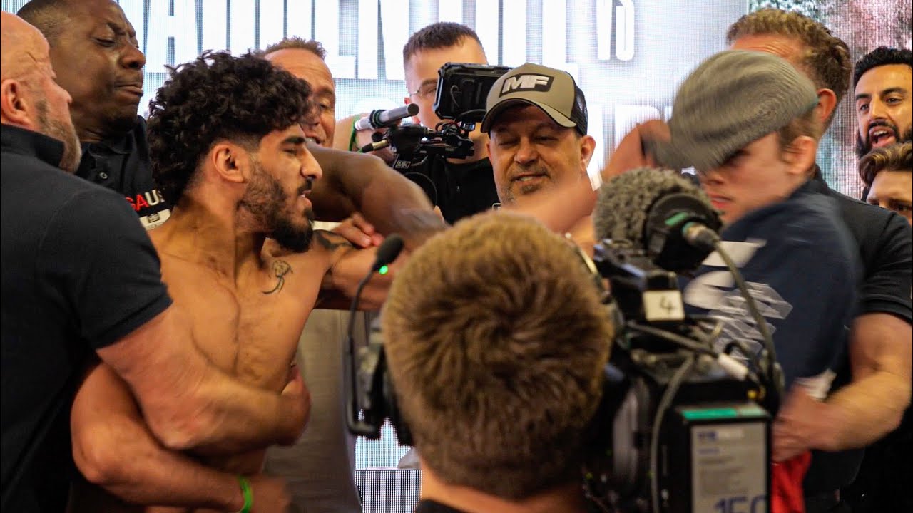 WALID SHARKS & FOX THE G CLASH AT WEIGH IN…