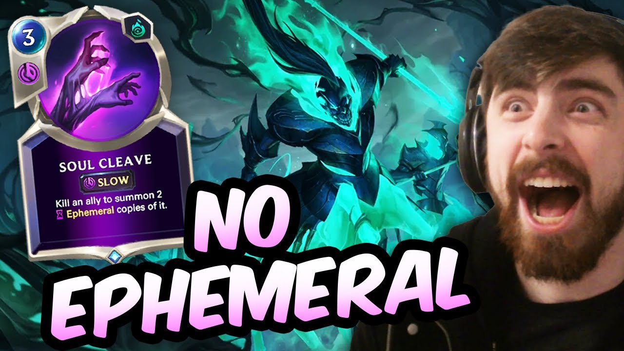 Double Deathless Knight for 3 mana | Soul Cleave Kalista Elise | Legends of Runeterra
