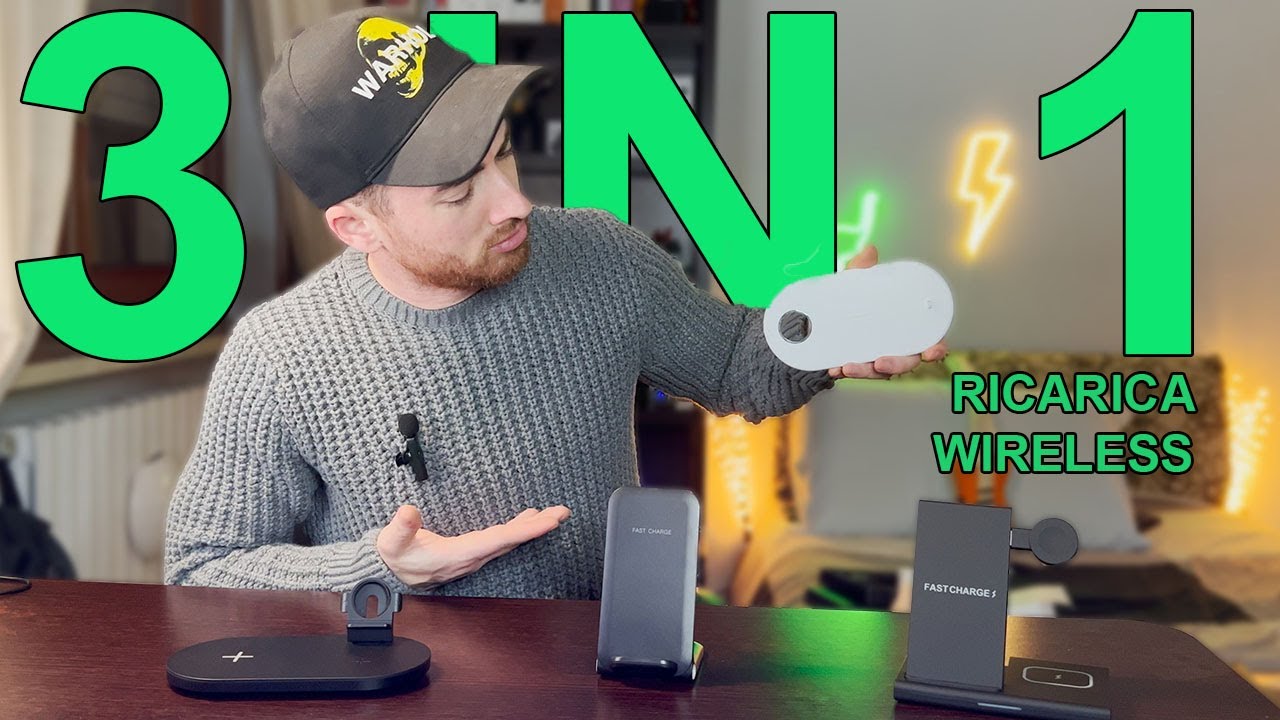 Basi di ricarica 3 in 1 economiche AMAZON