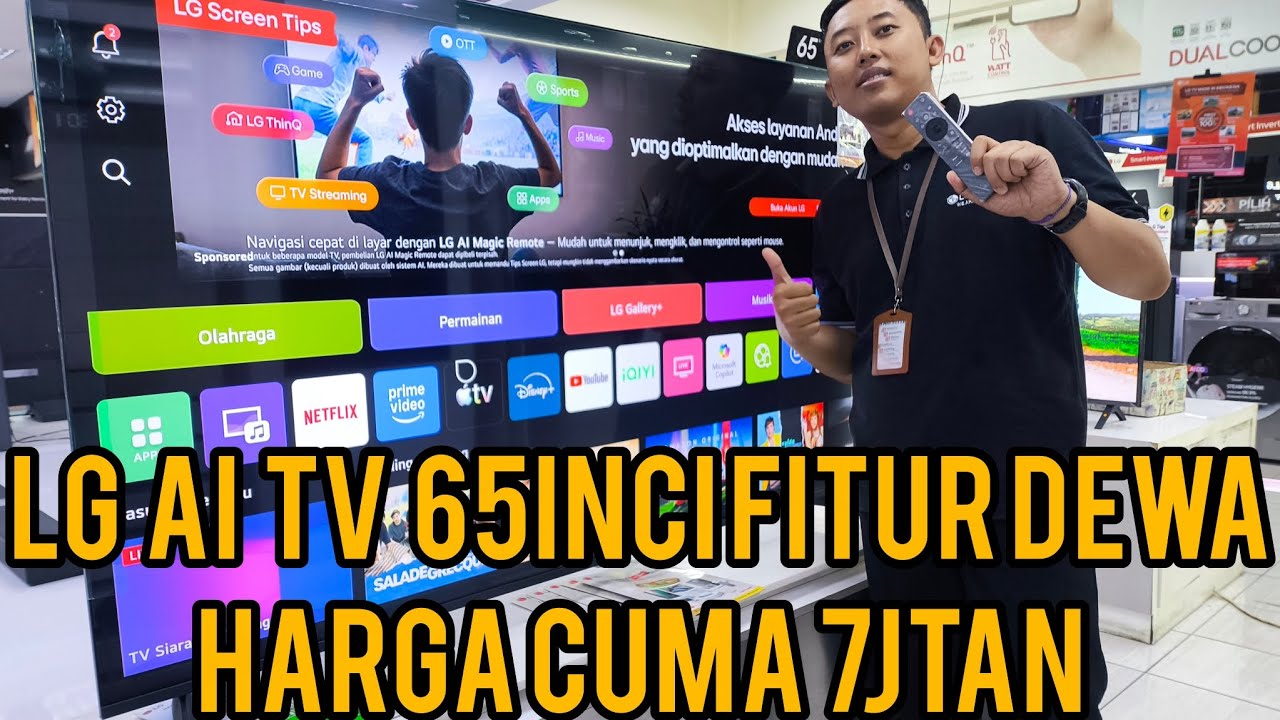 LG 65UA7350PSA AI TV NEW DARI LG TV PREMIUM HARGA 7JTAN.