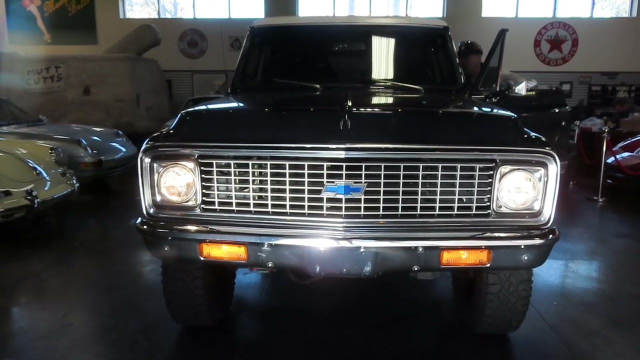 1971 Blazer Walk Around and Test Drive At the Sun Valley Auto Club