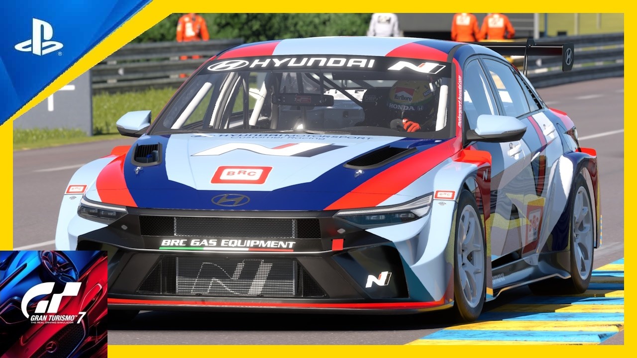 Gran Turismo 7 | 24 Heures du Mans Racing Circuit | Hyundai ELANTRA N TC