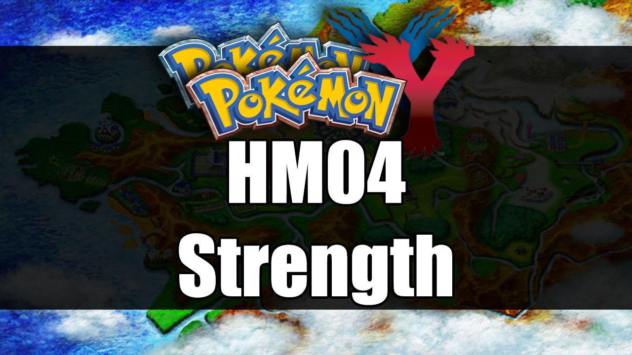 Pokemon X & Y | Where to get HM04 Strength