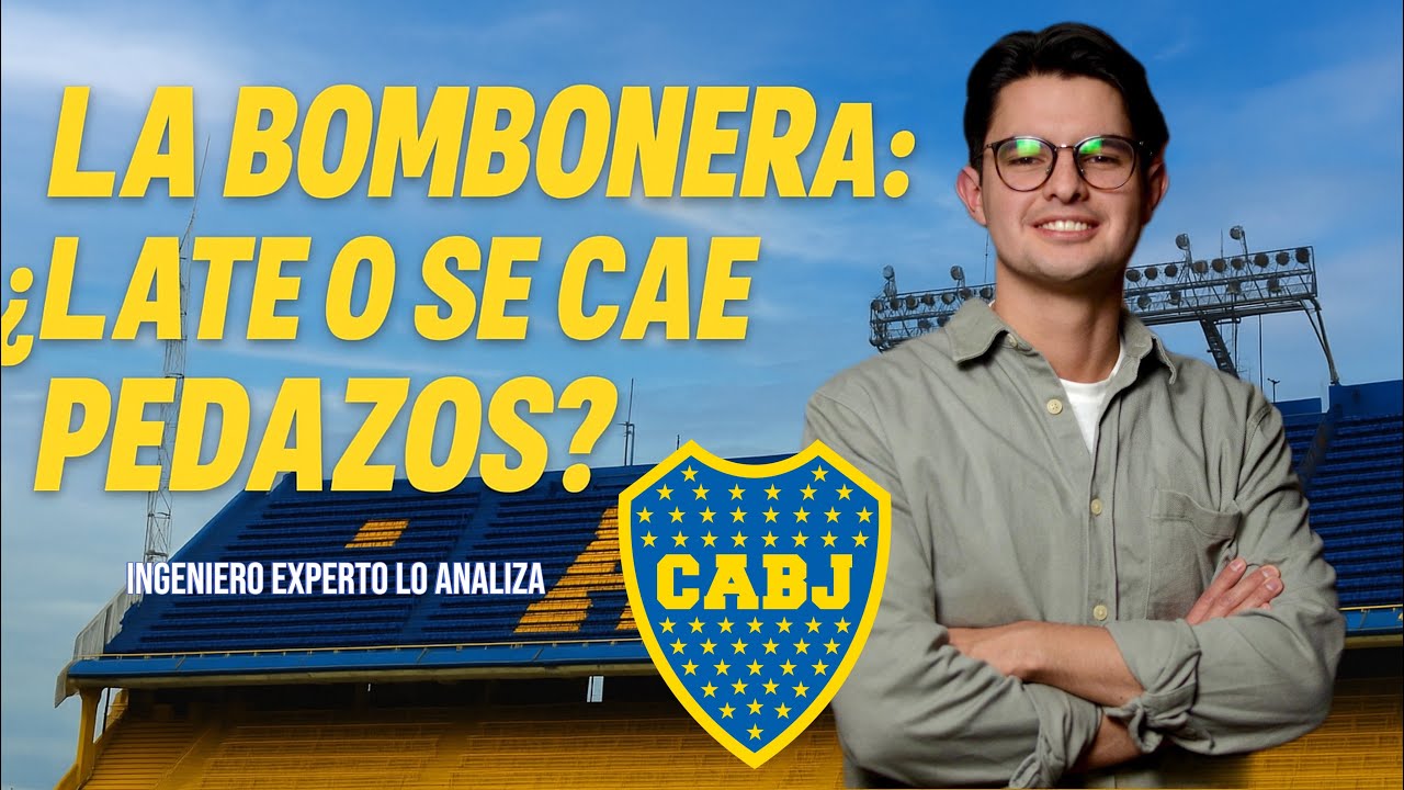 ¿La BOMBONERA LATE O SE CAE A PEDAZOS? ¡Ingeniero especialista en ESTRUCTURAS lo analiza!