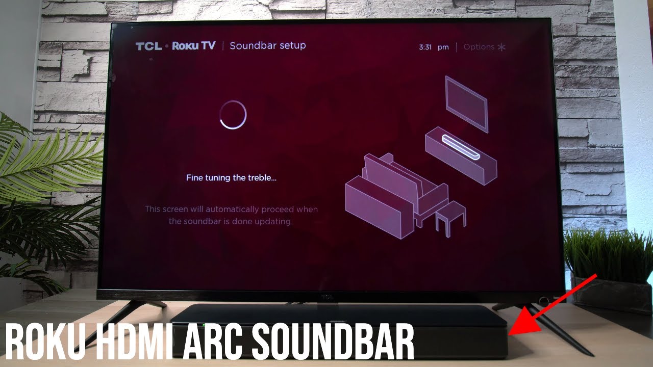 Подключите аудиоустройство HDMI ARC к телевизорам Roku