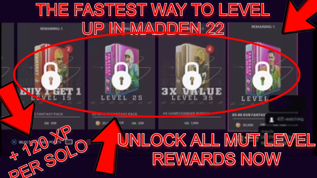 FASTEST WAY TO LEVEL UP IN MADDEN 22! XP GLITCH IN MADDEN 22! REACH MAX MUT LEVEL NOW IN 5 HOURS!