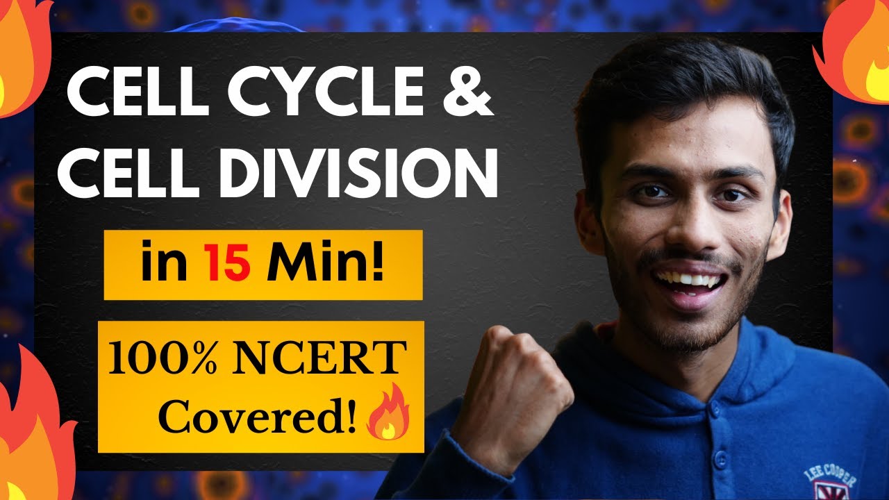 Cell Cycle & Cell Division RAPID One SHOT!🔥 | Fast Revision in 15 Min | Class 11 | NEET
