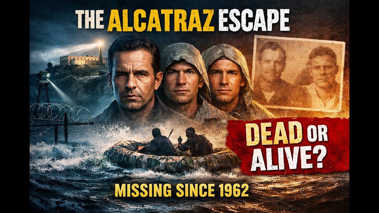 The Alcatraz Escape: Did They Survive the World’s Deadliest Prison?#trending #viral #awareness