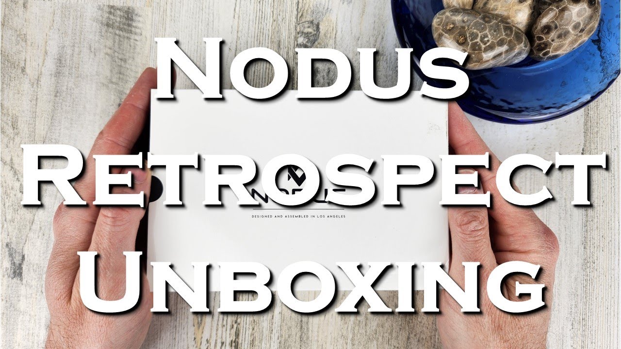 Nodus Retrospect III Slate Gray Watch Unboxing