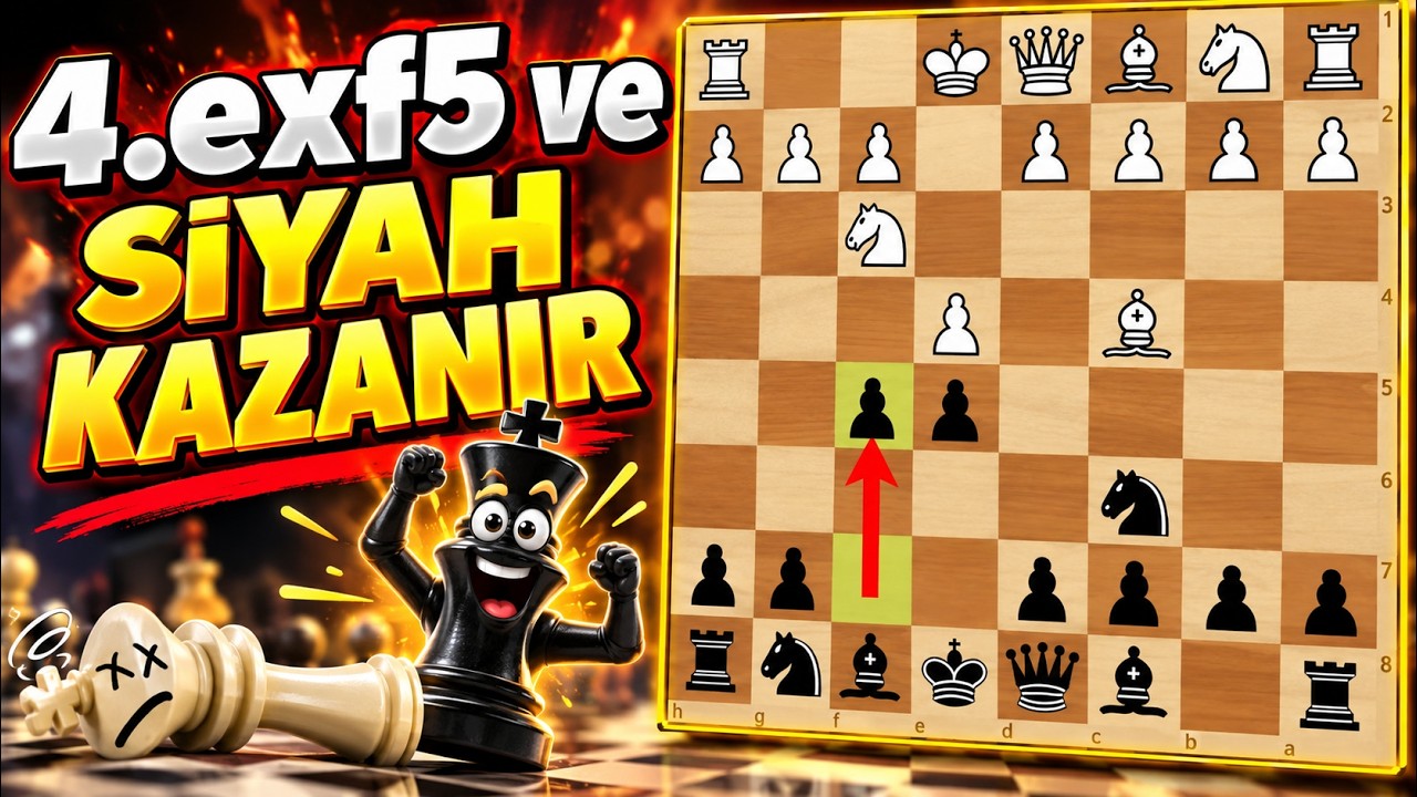 SATRANÇ TARİHİNİN EN İNANILMAZ VEZİR FEDASI! (HEM DE İSİMSİZ BİR OYUNCUDAN )