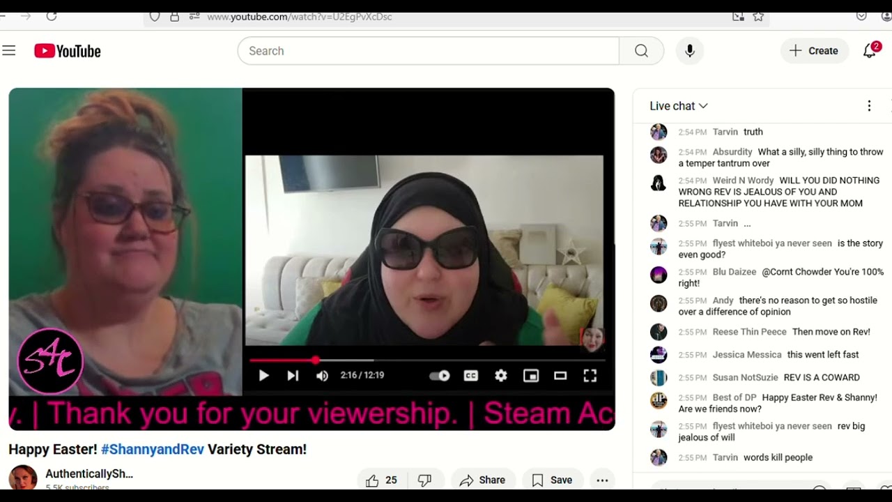 Rev MELTS DOWN at Shanny and her SON on EASTER (04/20/2025) #shannyforchrist