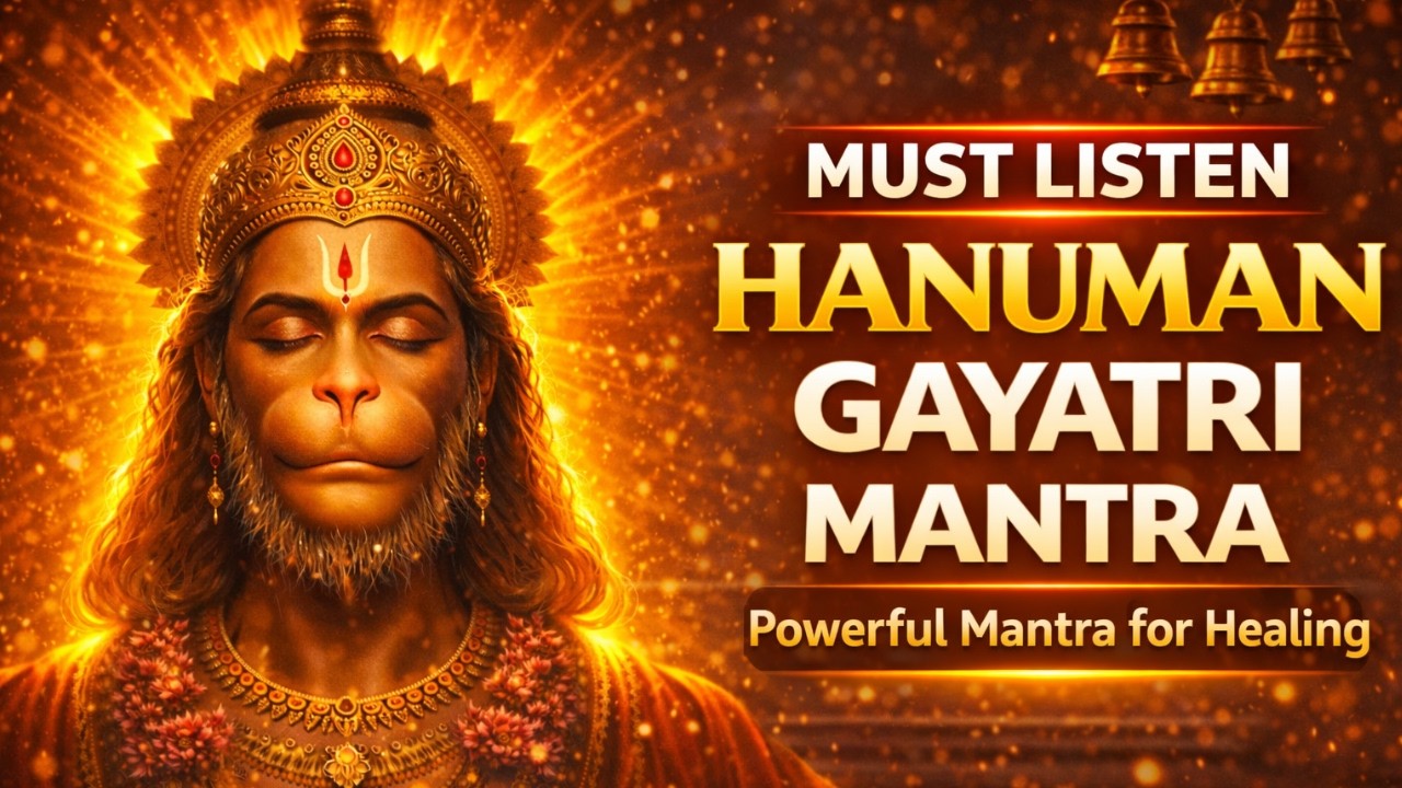 Hanuman Gayatri Mantra 7 Min | Powerful Mantra for Healing & Strength