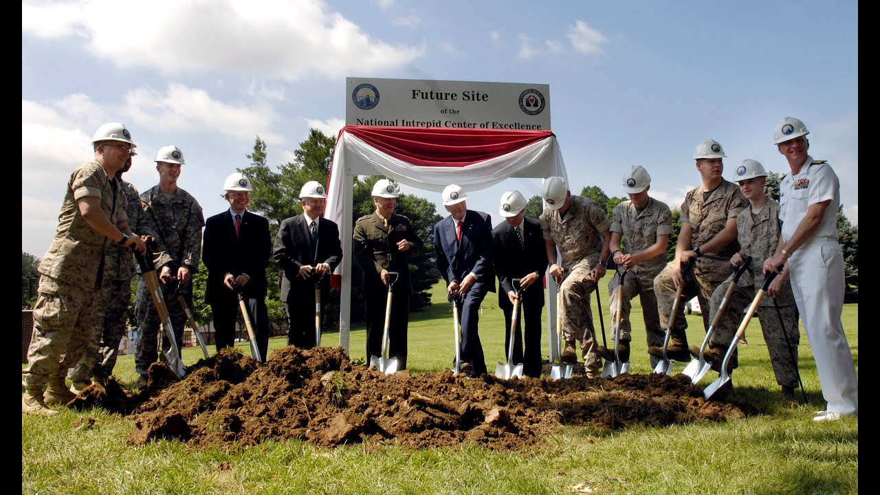 Groundbreaking Ceremony: National Intrepid Center of Excellence (NICoE) June 5, 2008