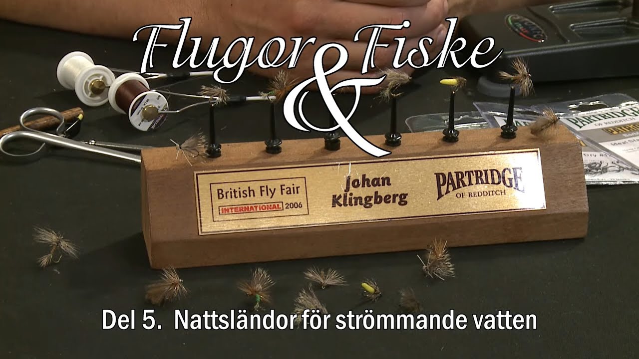 FF5 Nattsländor för strömmande vatten - FLUGBINDNING (Full Movie - Swedish)