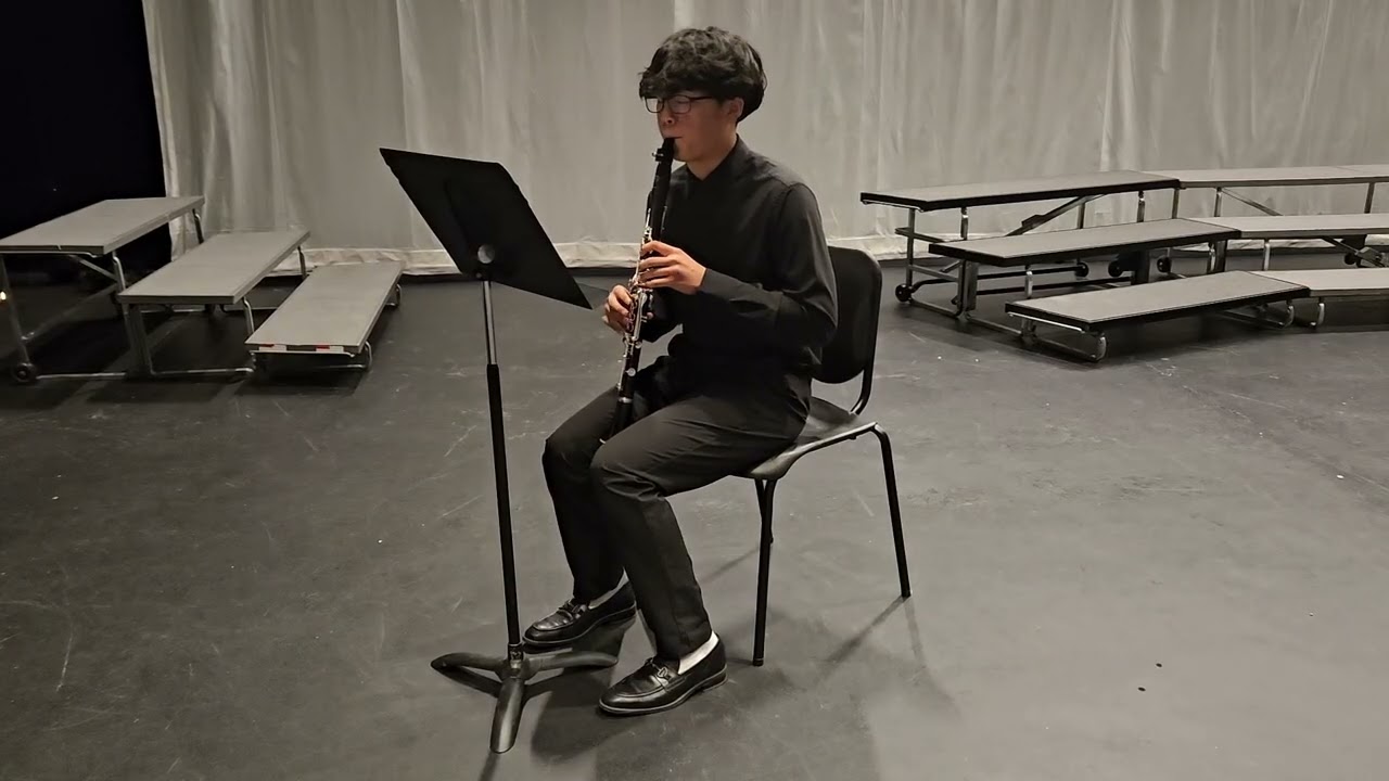 Weber Concerto no. 2 last page performed by Andrew Choi