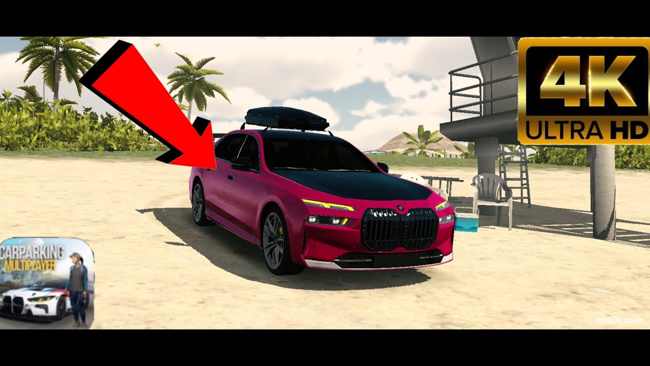 Cruising in my BMW 7 series (G70) in Car Parking Multiplayr Gameplay 