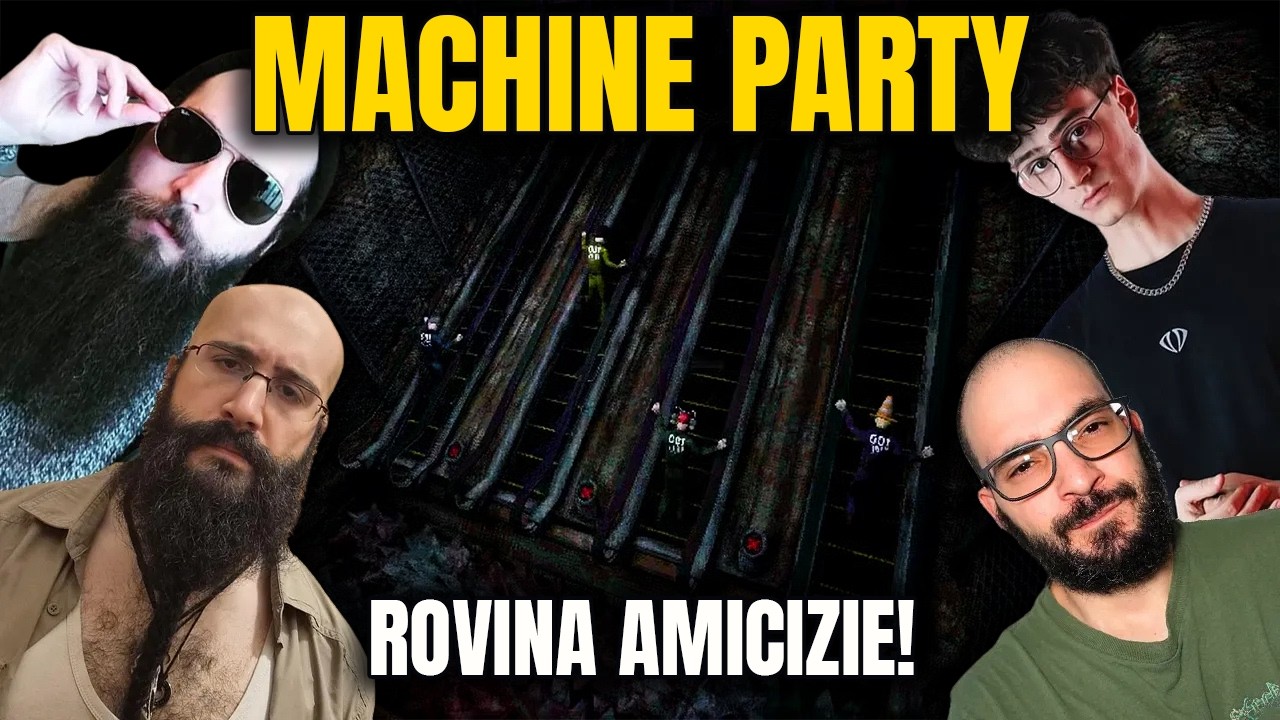 MACHINE PARTY | Questo GIOCO ci far&agrave; LITIGARE! [Feat SiorMax e RickyFri3s]