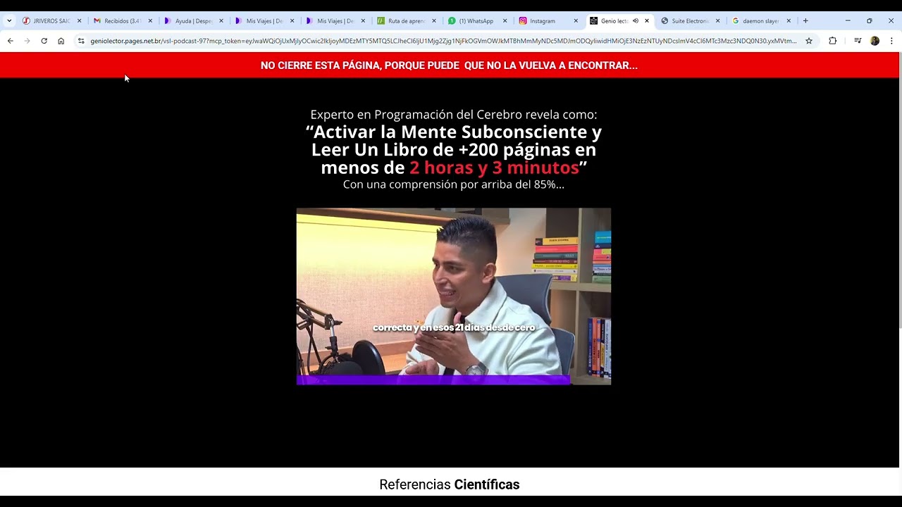 Genio lector Video 2