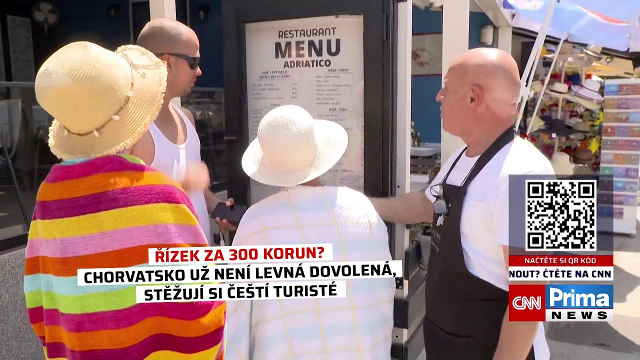 Ř&iacute;zek za 300 korun? Chorvatsko už nen&iacute; levn&aacute; dovolen&aacute;, stěžuj&iacute; si če&scaron;t&iacute; turist&eacute;