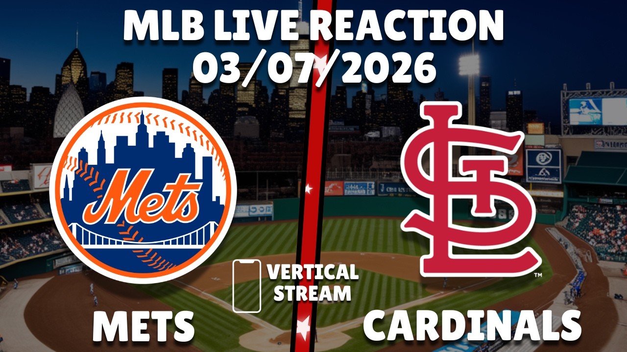 Mets vs Cardinals | New York Mets vs St. Louis Cardinals | Live Reaction & Play-by-Play📱