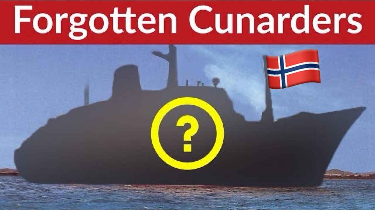 Cunard's forgotten Norwegian Ocean Liners!