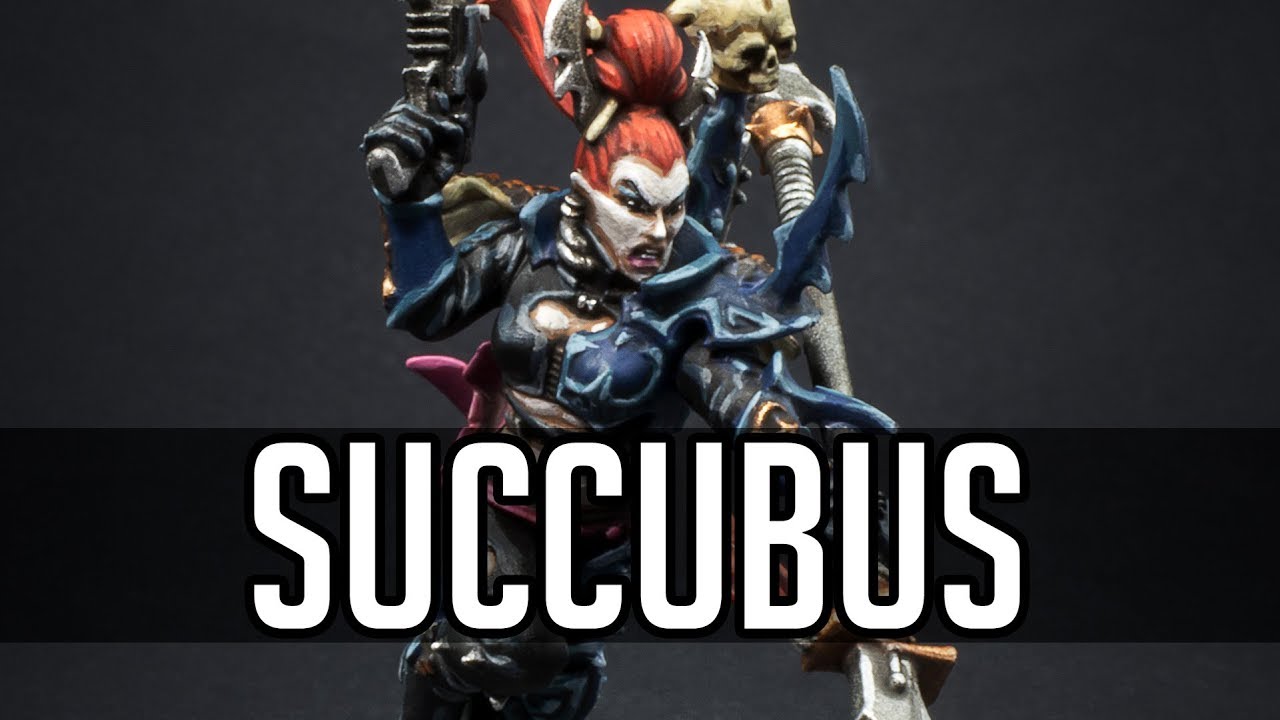 How to paint Drukhari Succubus