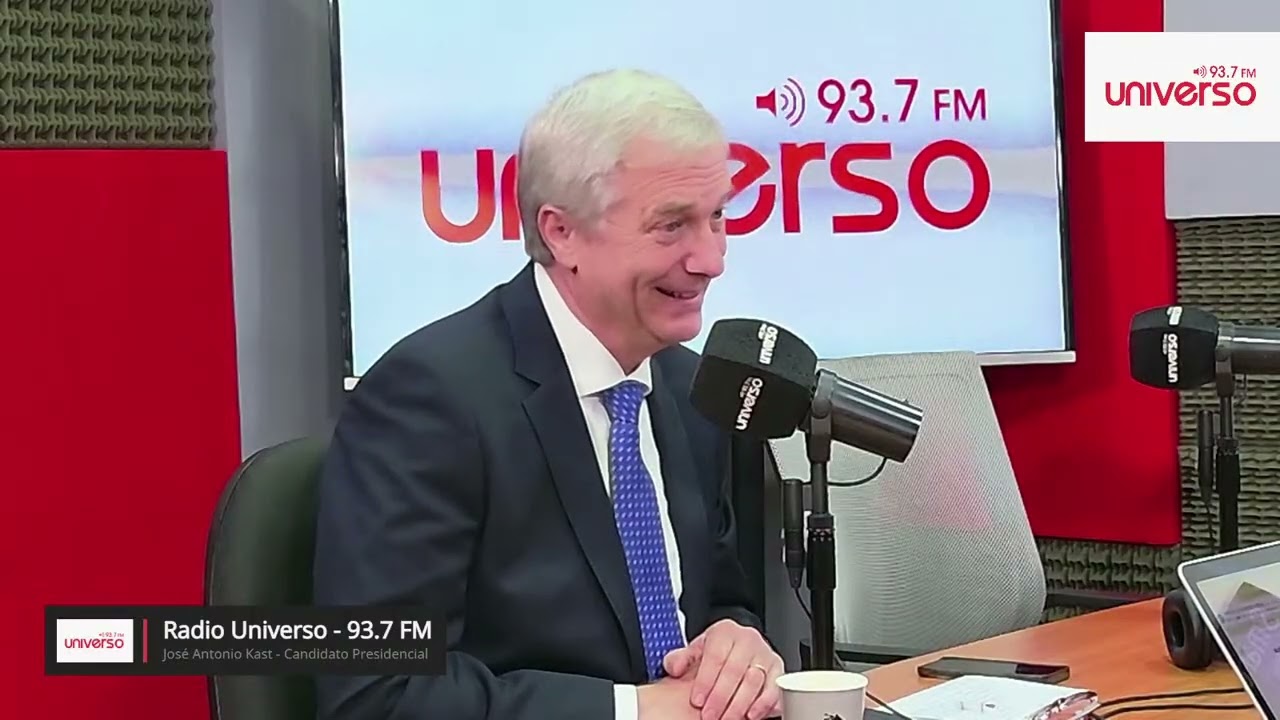 Entrevista Jos&eacute; Antonio Kast. Radio Universo - Universo al D&iacute;a