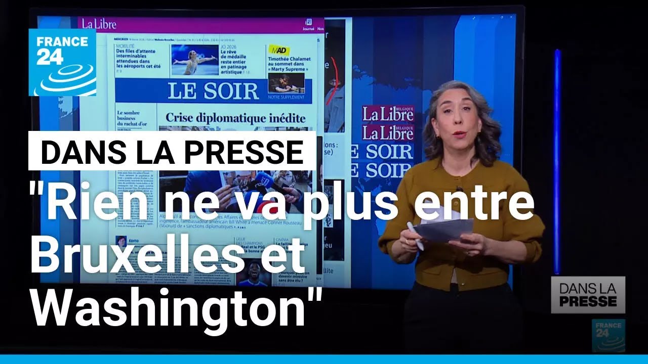 Diplomatie : quand l'ambassadeur américain à Bruxelles 