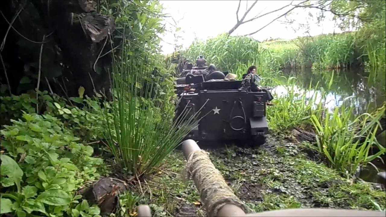 1/6 RC Scratch-Built M48, M24 & M113