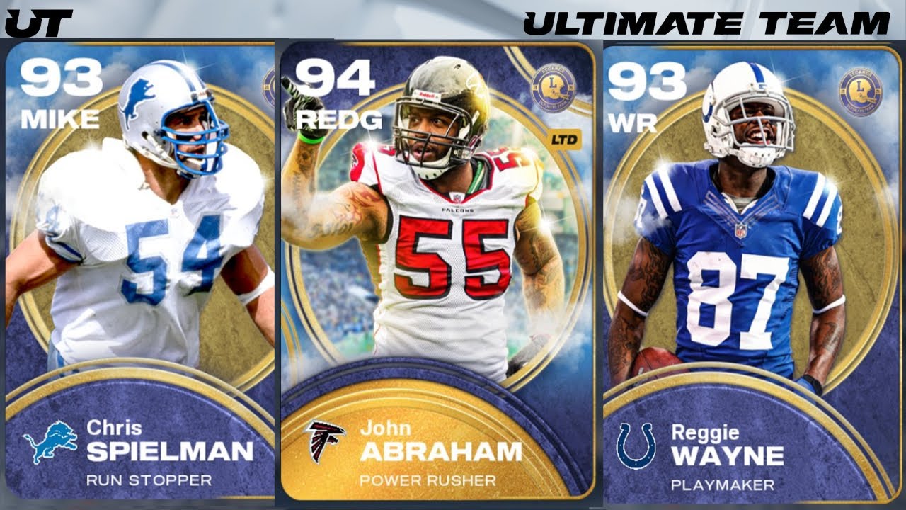 Легенды RL 21: Реджи Уэйн, Крис Шпильман и LTD Джон Абрахам | Madden 26 Ultimate Team
