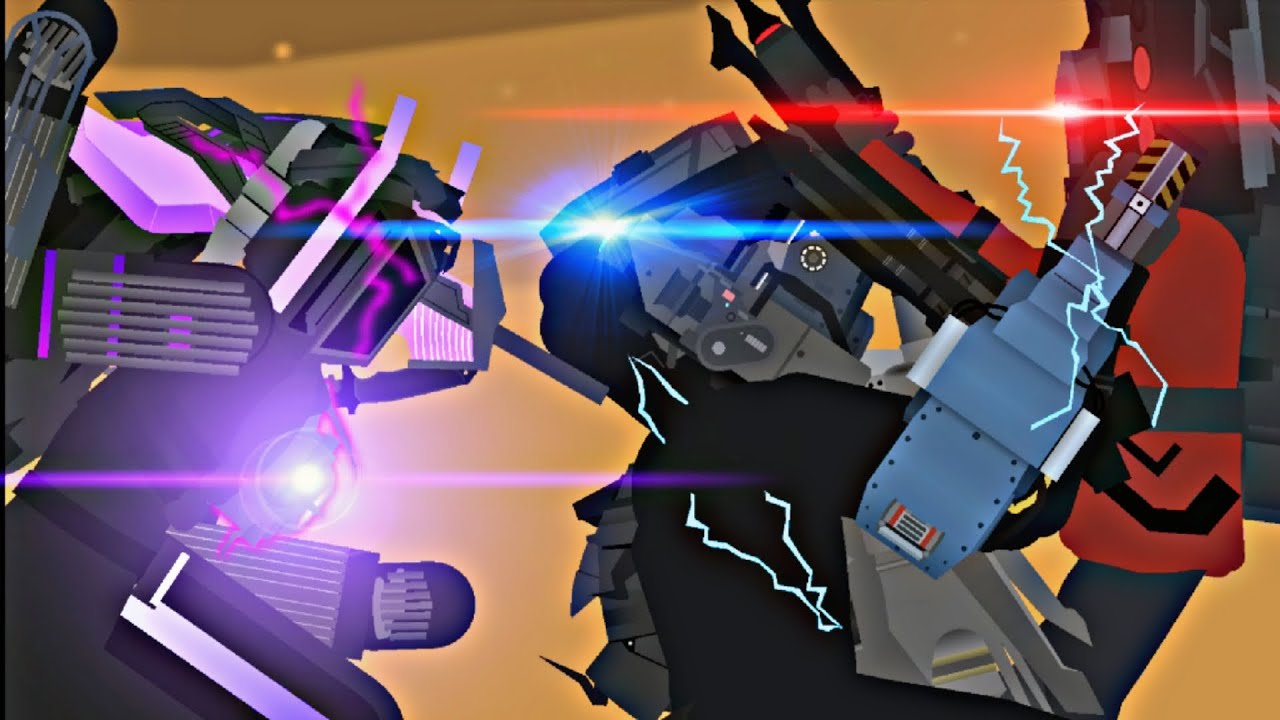 Titan Tvman VS Titan Cameraman VS Titan Speakerman Ep.2 (End) | Stick nodes animation 