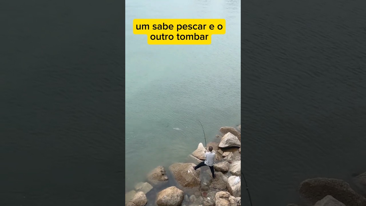 COMO PESCAR DE VARINHA DE MÃO. 
