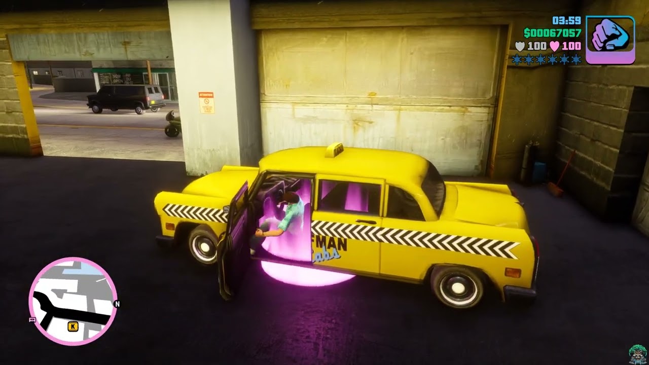 [PC] [43] Grand Theft Auto: Vice City (The Definitive Edition) - Vip клиент Такси