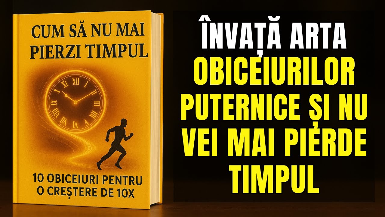Cum să nu mai pierzi timpul | 10 obiceiuri pentru a-ți multiplica de zece ori creșterea (AUDIOBOOK)