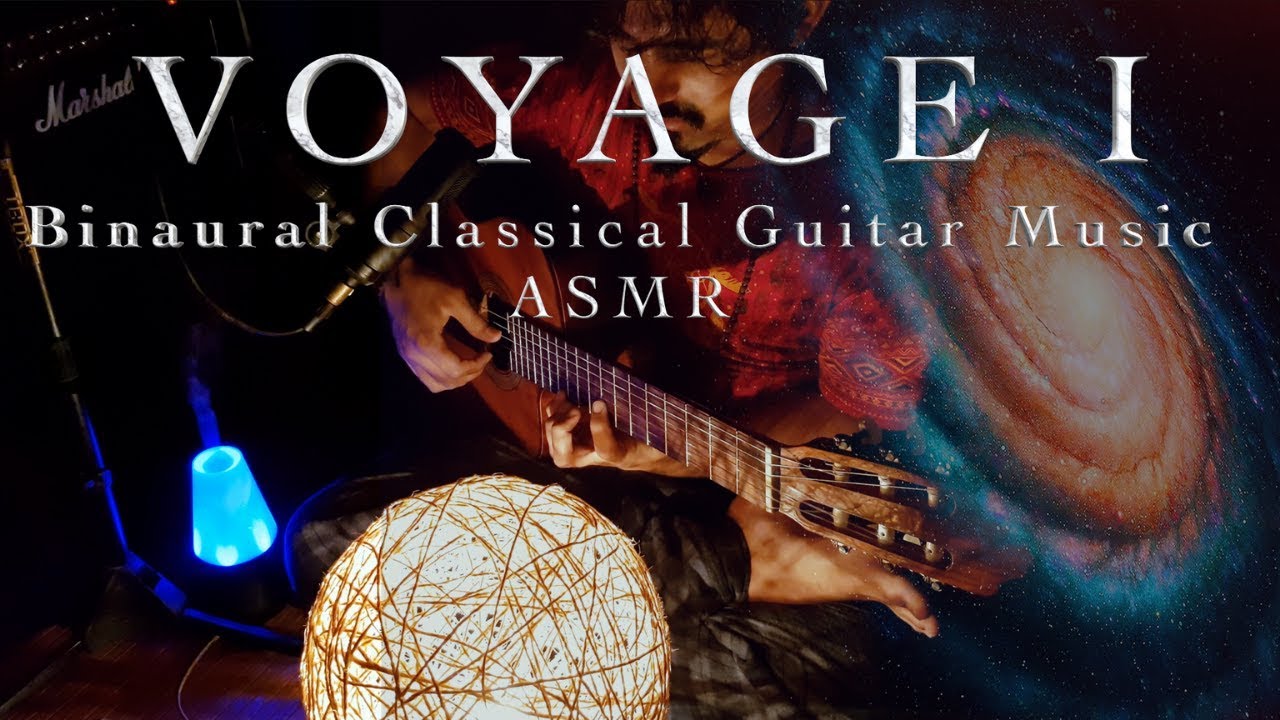 Voyage I - Meditative Classical Guitar Improvisation (Binaural ASMR Mix) | By Luciano Renan