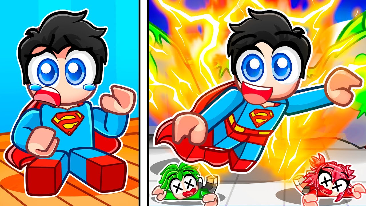 Birth to SUPERMAN in Roblox Strongest Battlegrounds!
