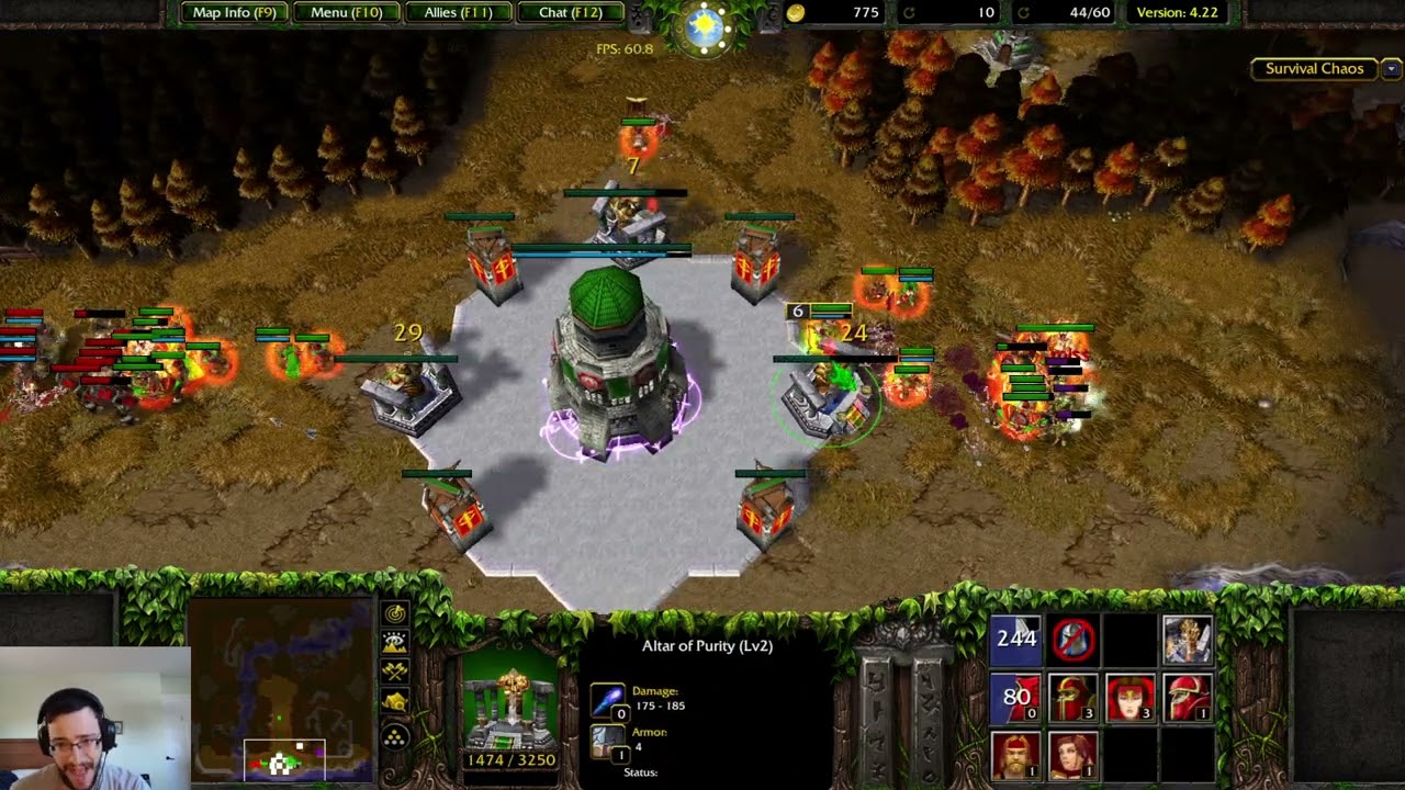Warcraft 3 Reforged: Survival Chaos 4.22 #144 - This is How You Disappoint the Crowd!