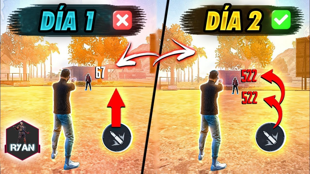 🔥 ENTRENAMIENTO para DAR TODO ROJO 😱 | AUMENTA tu PRECISION en FREE FIRE