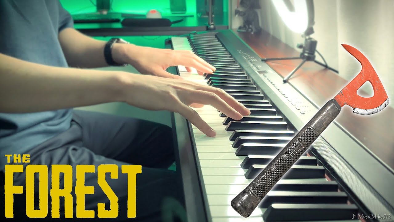 THE FOREST - Main Menu Theme | Piano Cover
