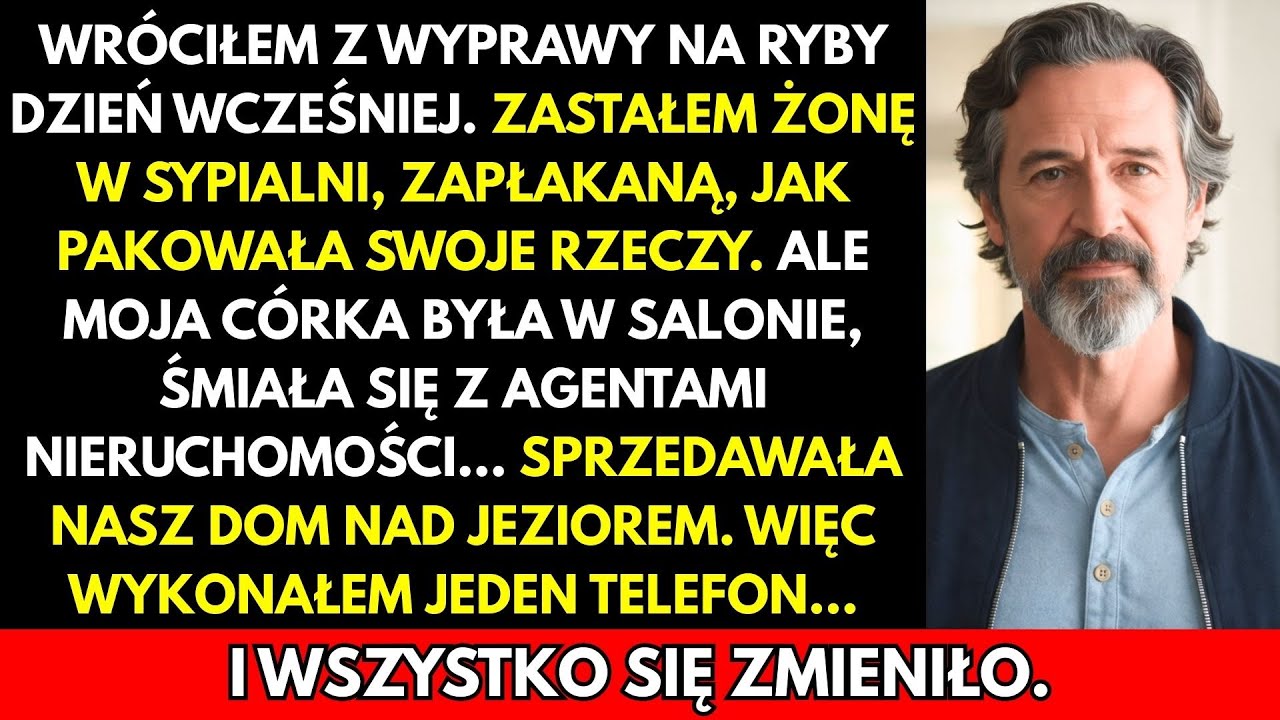 Wróciłem Do Domu Wcześniej, Żona Płakała, A Córka Śmiała Się Z Pośrednikami...
