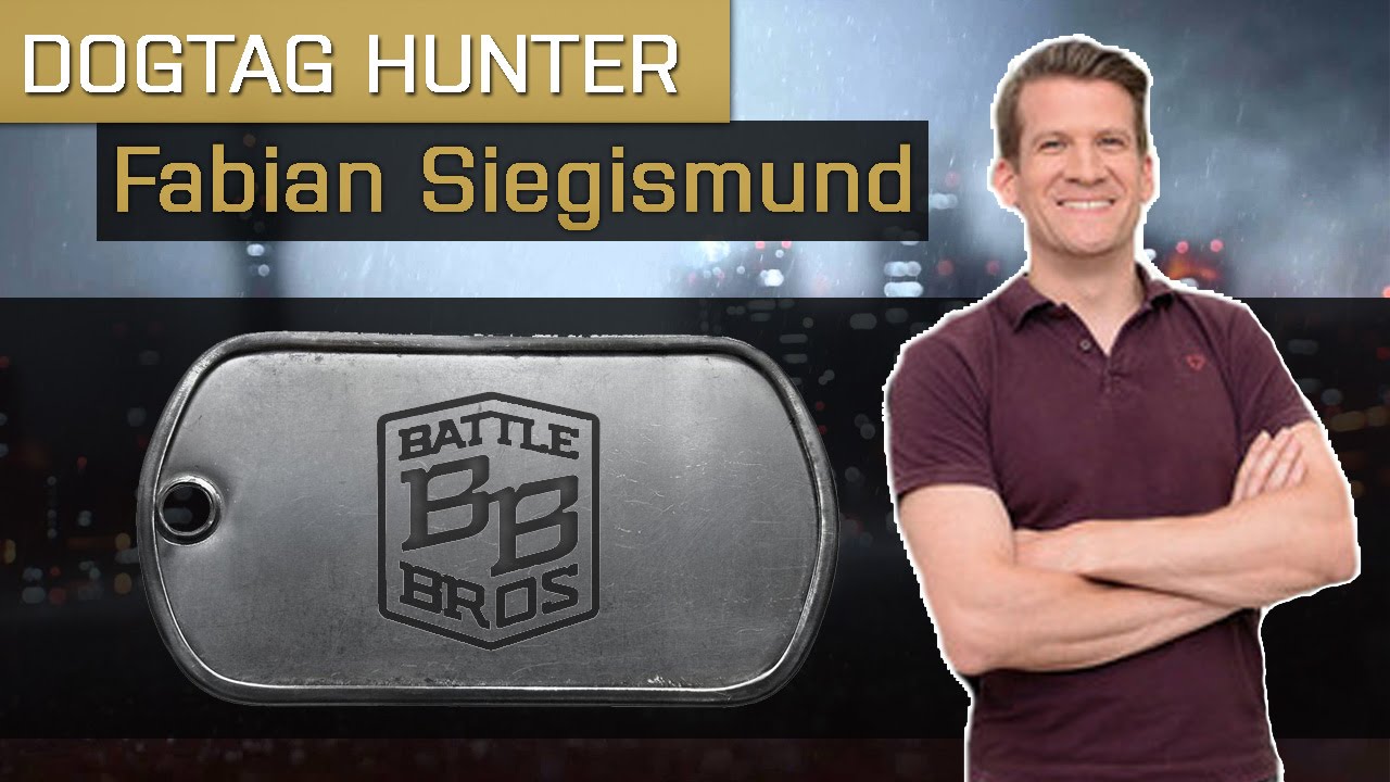 DogTag Hunter #1 - FABIAN SIEGISMUND / DerTordesMonats / BATTLE BROS - Battlefield 4 VIP Jagd