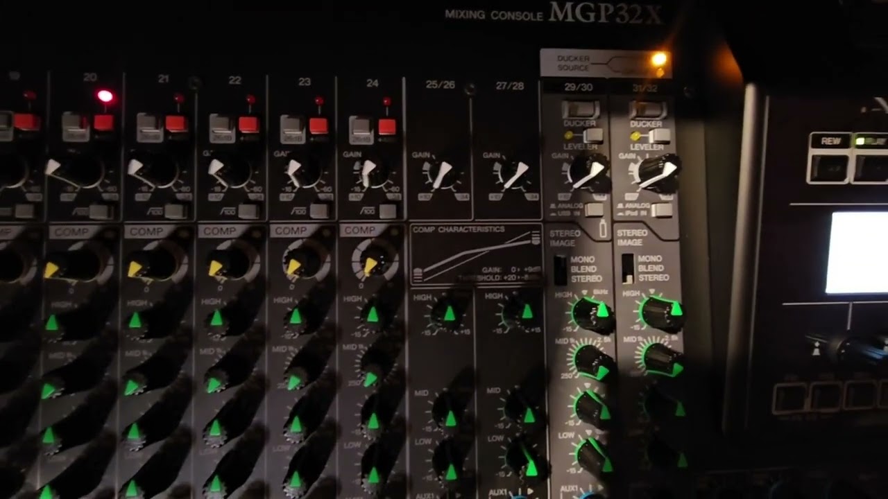 Yamaha MGP32X at First United Methodist Church Camden
