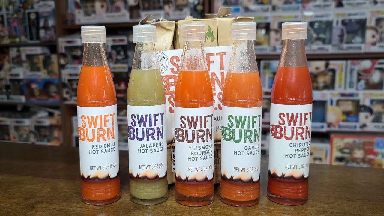 Swift Burn Dynamite 5 Pack Hot Sauce | Taste Test and Review | 2021
