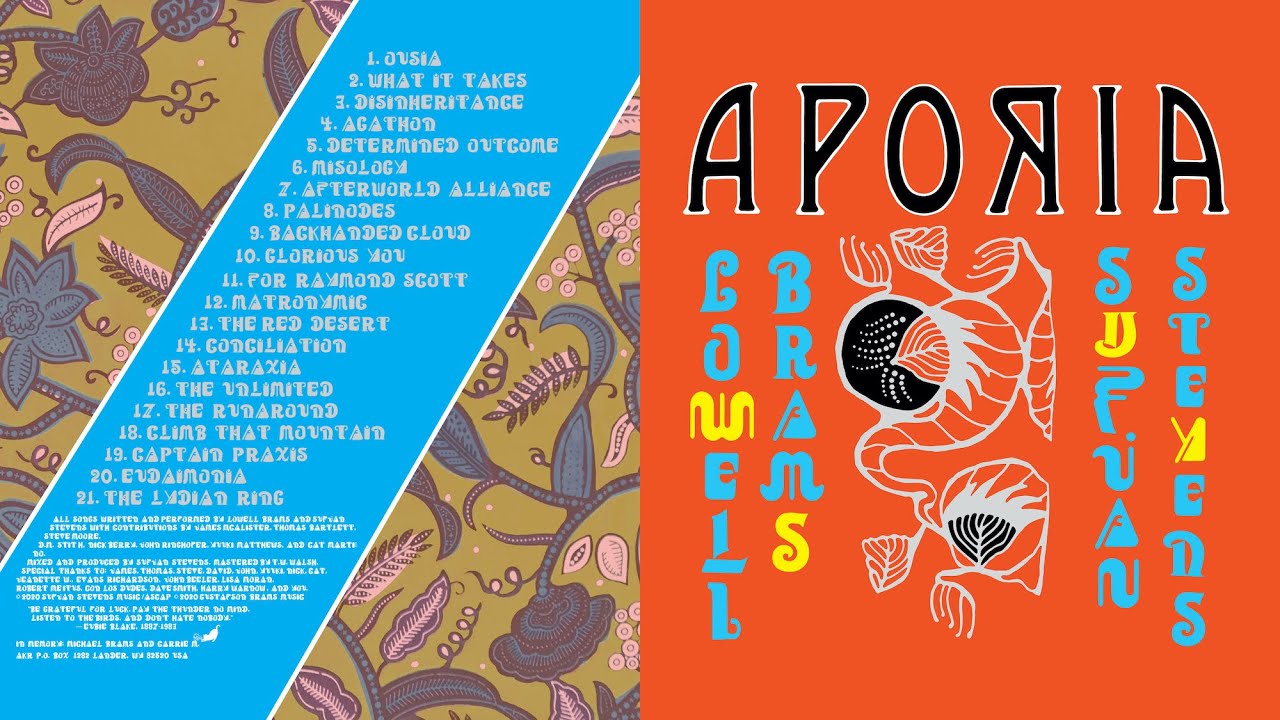 Sufjan Stevens, Lowell Brams - Aporia [Official Full Album Stream]